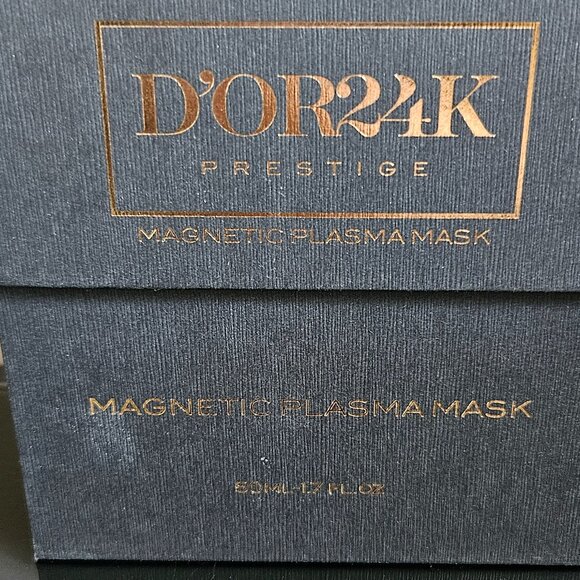 D'OR 24K MAGNETIC PLASMA MASK - 1.7 fl oz \ 50 ml- BRAND NEW - SEALED - Picture 5 of 8